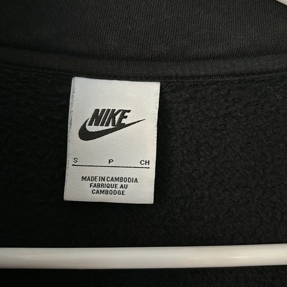 Men's Nike Black Half Zip Sweatshirt size small - Picture 5 of 8